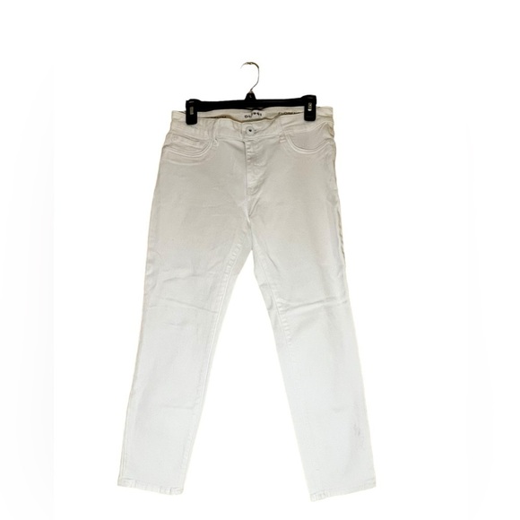 DL1961 Florence, Instasculpt Cropped Jeans, Size 29, White - Picture 1 of 5
